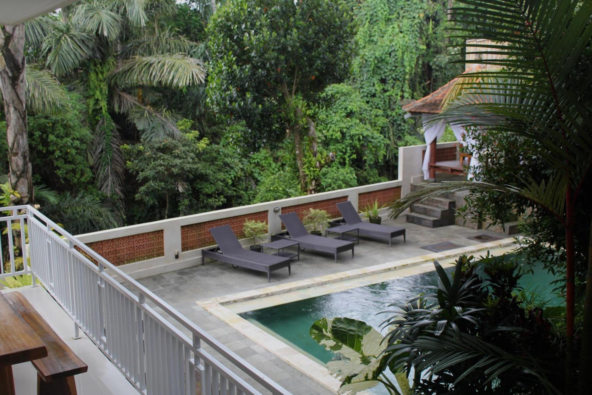 Hanaka Riverside Ubud Esterno foto