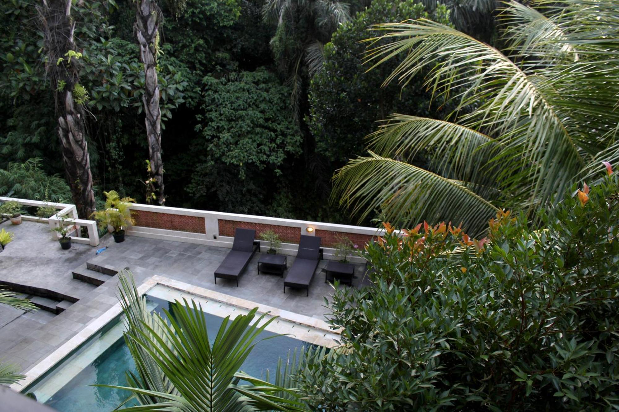 Hanaka Riverside Ubud Esterno foto