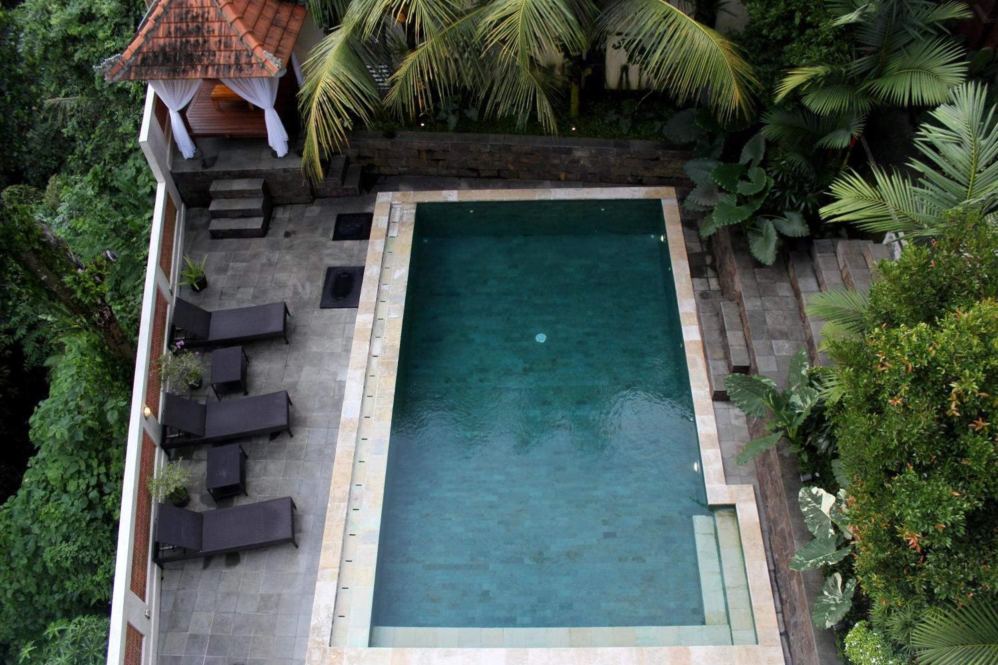 Hanaka Riverside Ubud Esterno foto